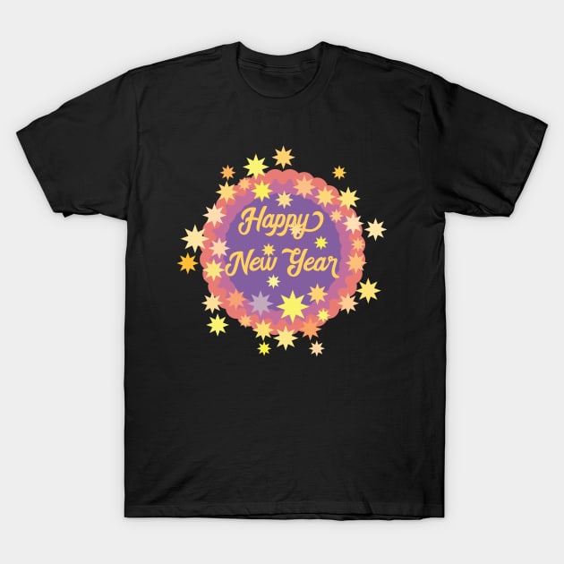 Happy New Year 02 T-Shirt by holidaystore